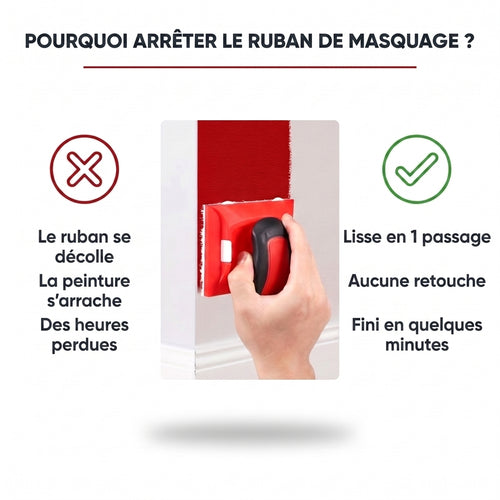 BordNet™ Outil pour Bords de Peinture Nets